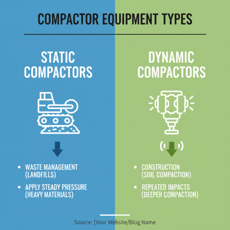 How to Choose the Best Compactor Equipment for Your Needs?