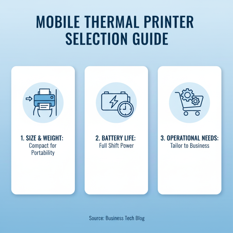 10 Essential Tips for Using Mobile Thermal Printers Effectively?