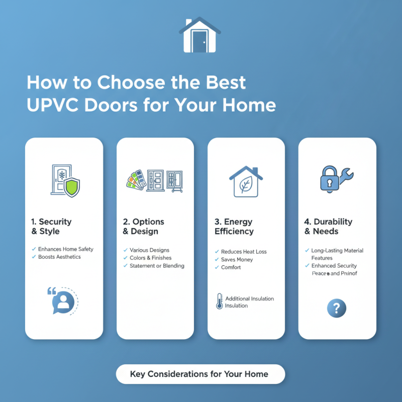 How to Choose the Best UPVC Doors for Your Home?