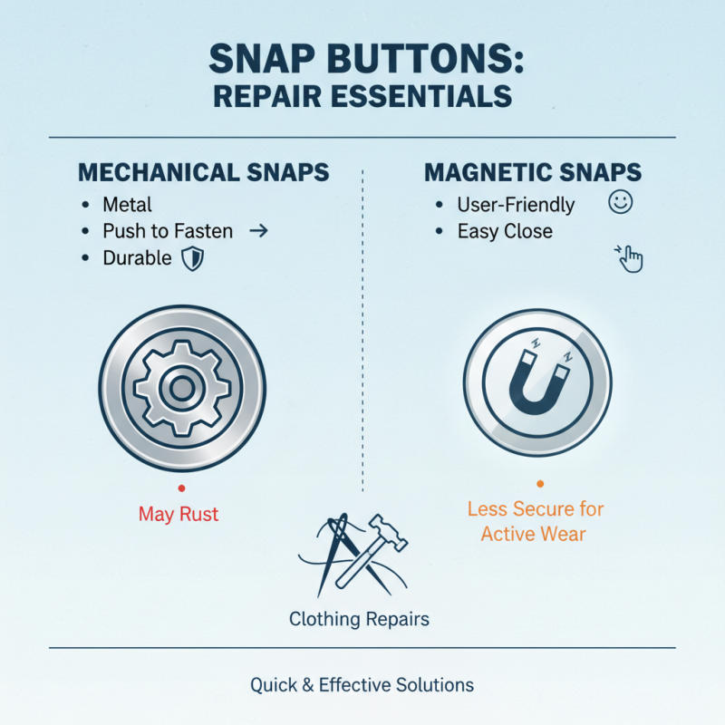 How to Use Snap Buttons for Easy Clothing Repairs?