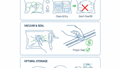 How to Use Vacuum Zipper Bags with Plastic Valve Effectively?