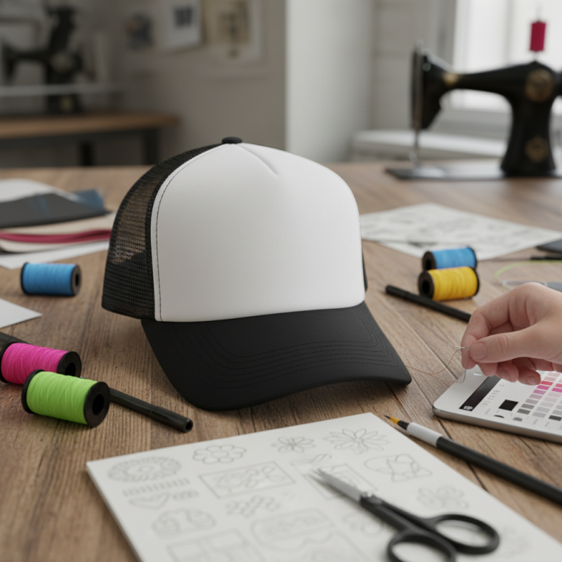 How to Customize a Blank Trucker Cap for Unique Fashion Statements?