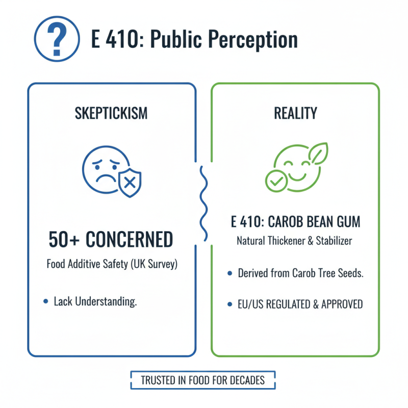 What is E 410 Food Additive and is it Safe for Consumption?