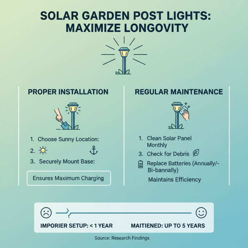 How to Choose the Best Solar Post Lights Outdoor for Your Garden?