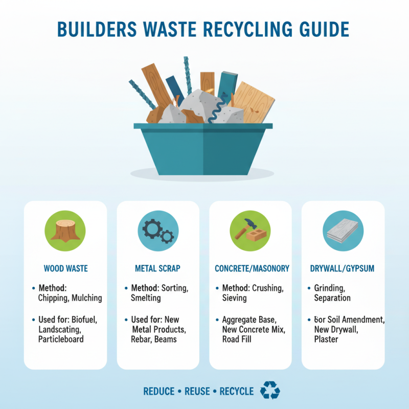 How to Effectively Recycle Builders Waste?