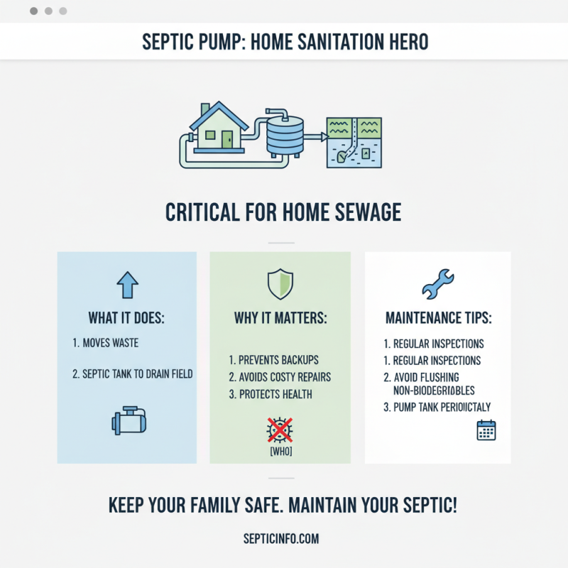 Why Are Septic Pumps Essential for Your Home System?
