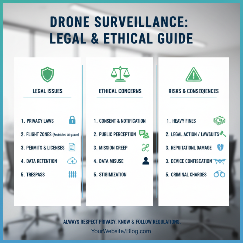 How to Use a Surveillance Drone for Effective Monitoring?