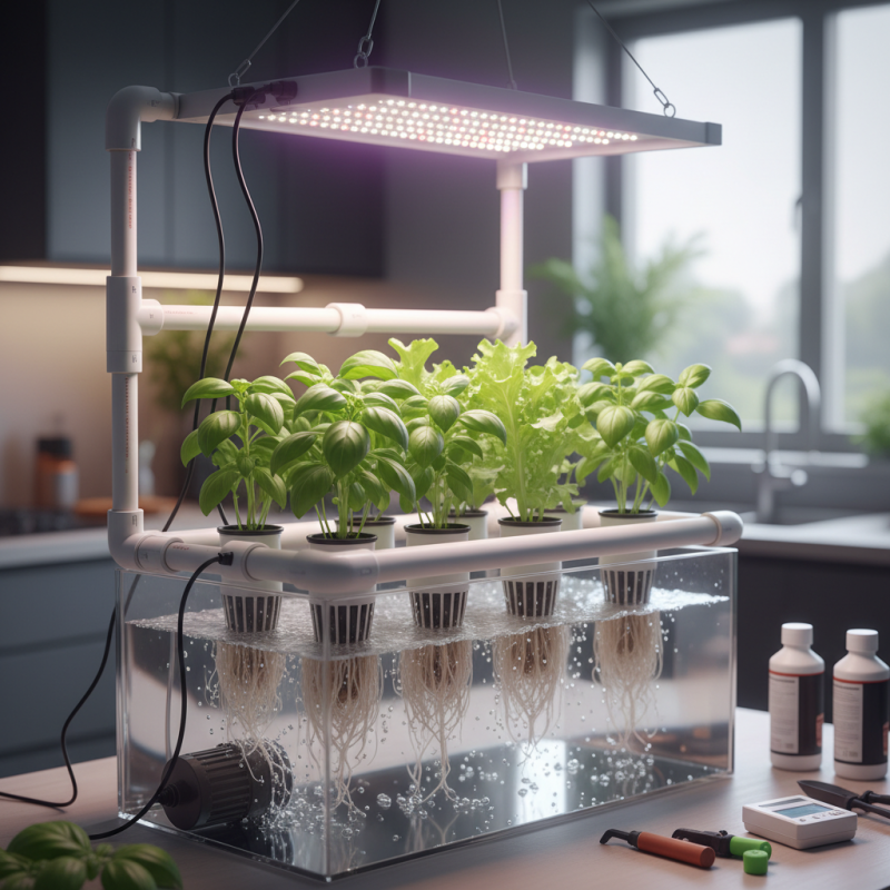 How to Start Hydroponics at Home for Beginners?