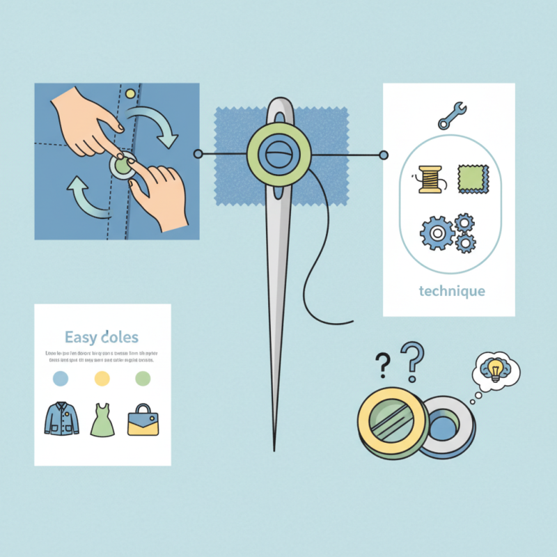 How to Use Snap Buttons for Easy Clothing Repairs?