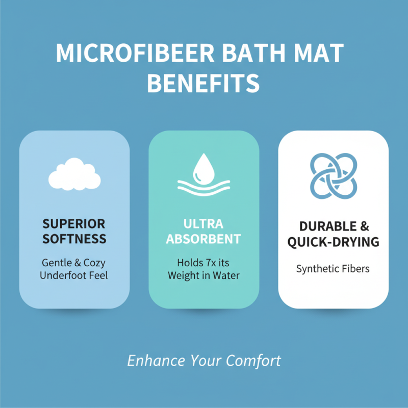 How to Choose the Best Microfiber Bath Mat for Your Bathroom?
