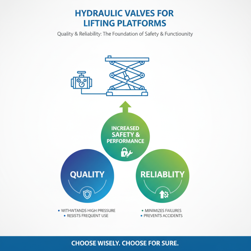 How to Choose the Right Lifting Platform Hydraulic Valve?