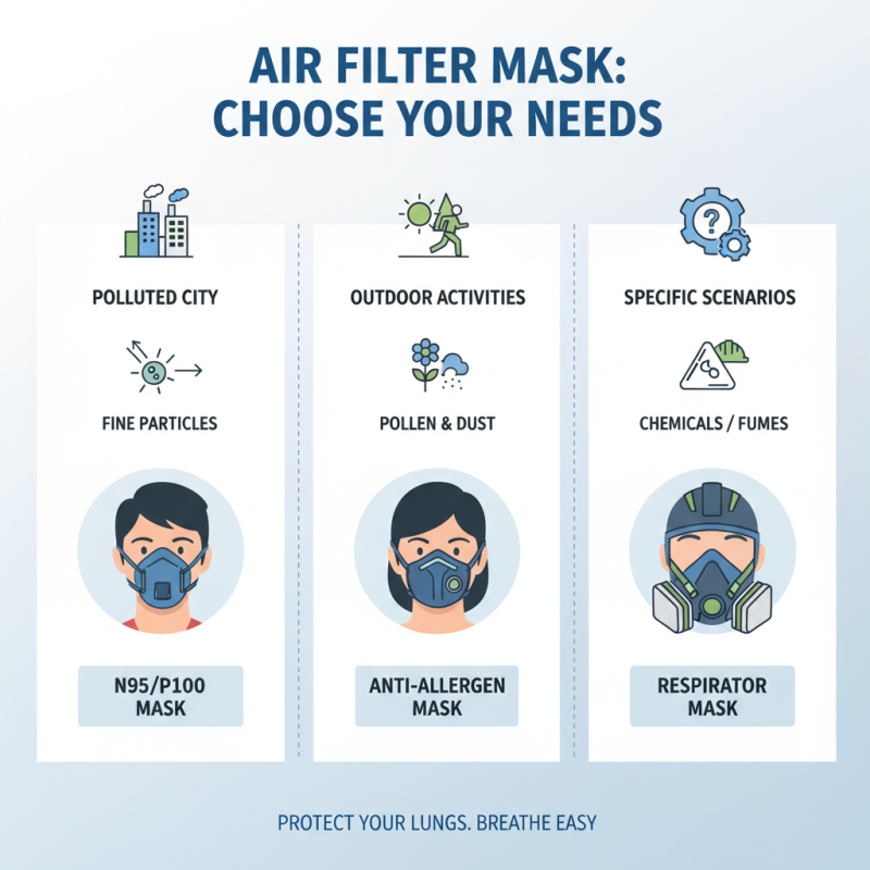How to Choose the Right Air Filter Mask for Your Needs?