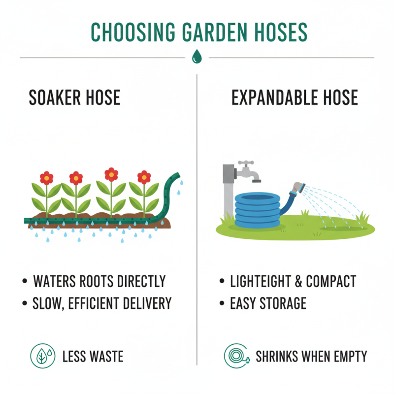 Top 4 Flexible Hose Options for Home and Garden Use?