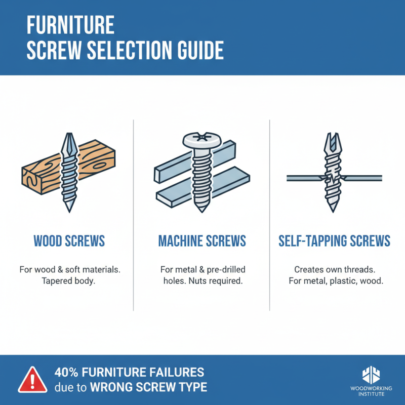 How to Choose the Right Furniture Screw for Your Project?