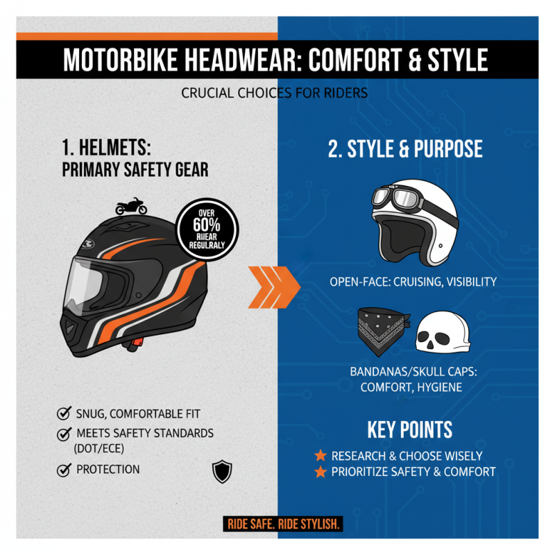 How to Choose the Best Motobike Headwears for Ultimate Comfort and Style?
