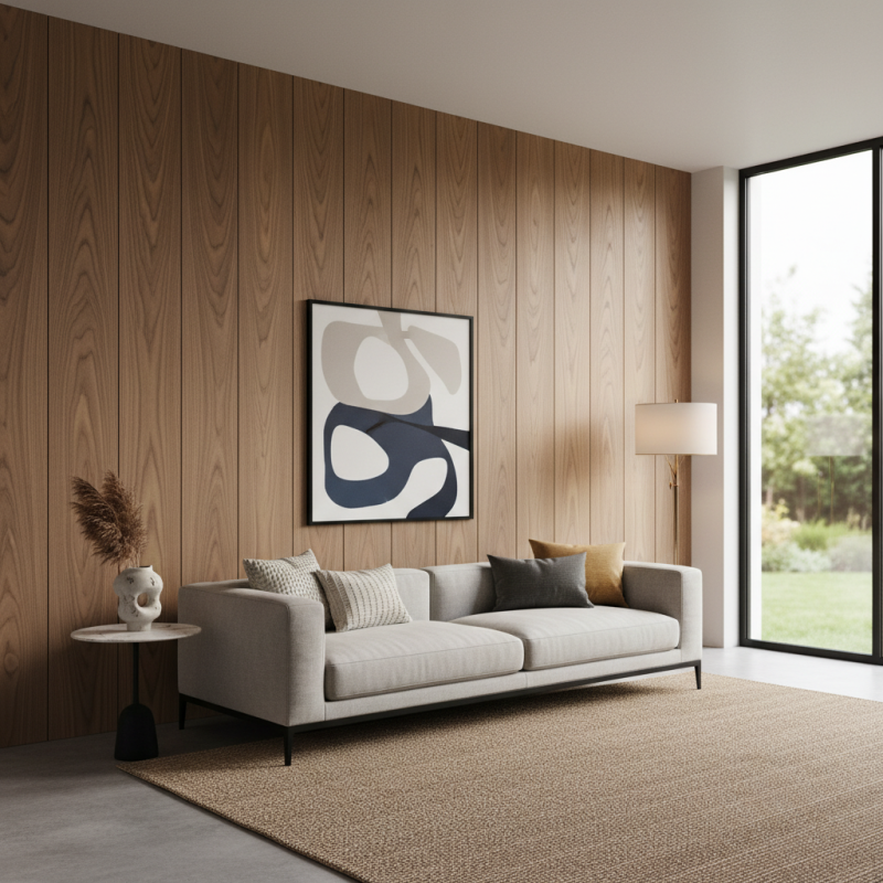 Top 10 Benefits of Modern Wood Veneer Paneling for Home Design?