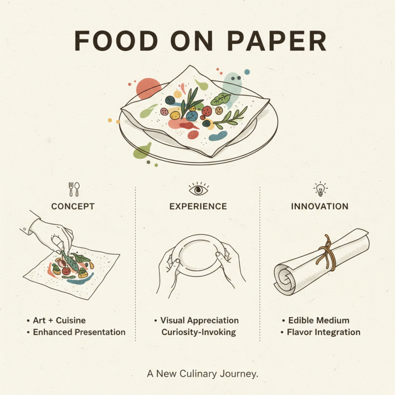 What is Food on Paper and How Does It Enhance Your Culinary Experience?