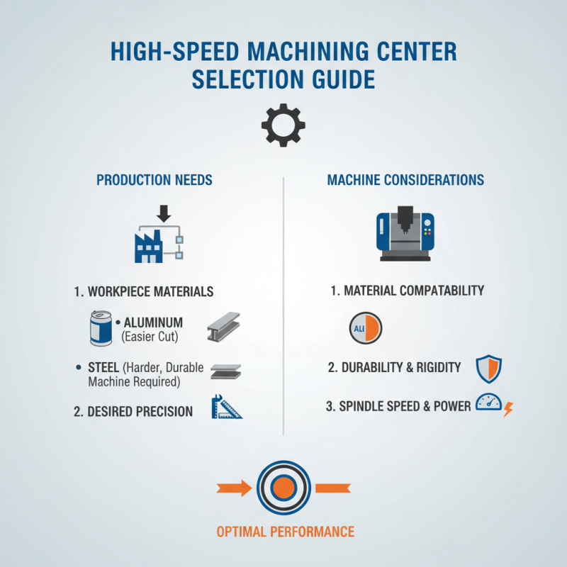 How to Choose the Right High Speed Machining Center for Your Needs?