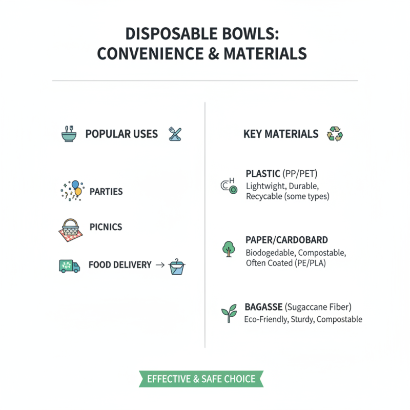 What are Disposable Bowls and Their Uses?