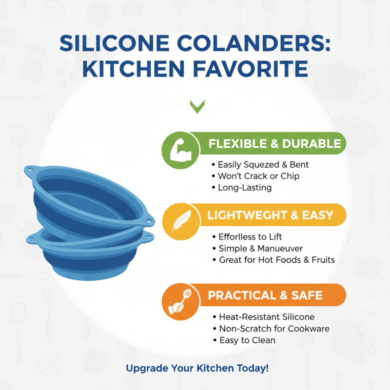 Top 5 Benefits of Using a Silicone Colander for Cooking?