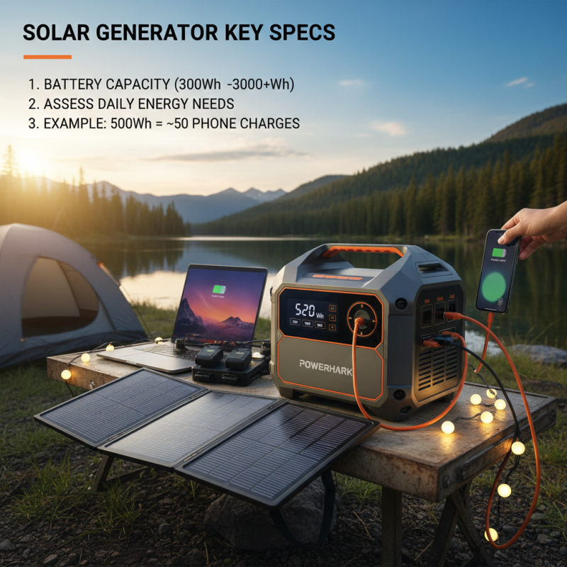 How to Choose the Best Power Solar Generator for Your Needs?