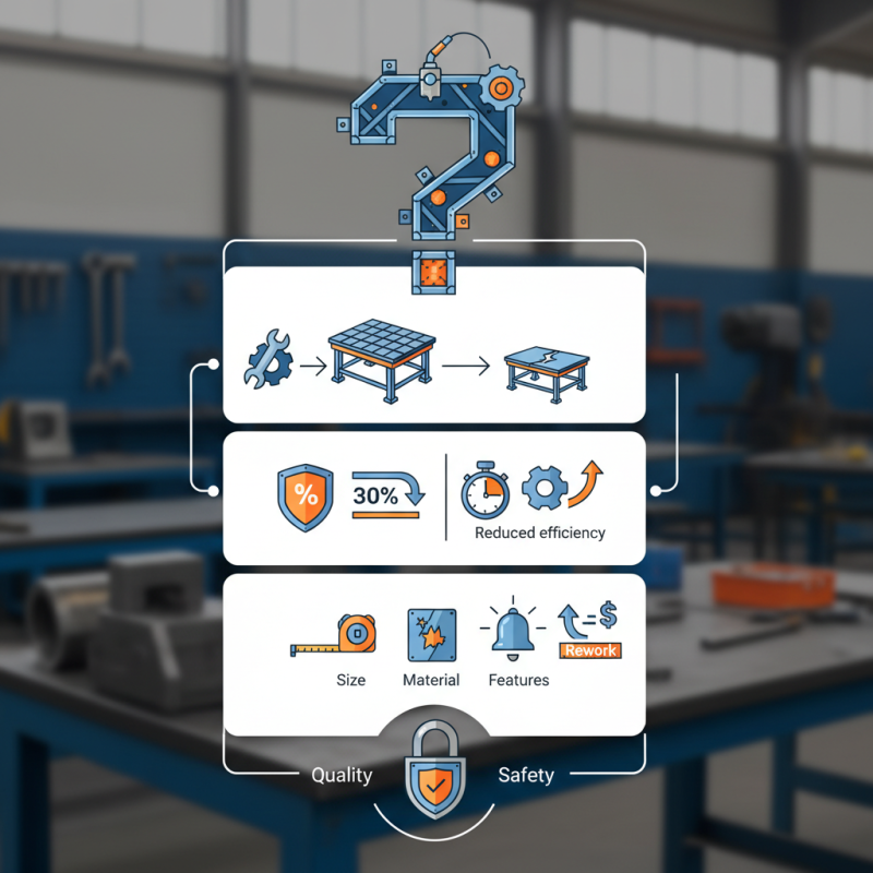 How to Choose the Right Welding Fixture Tables for Your Projects?