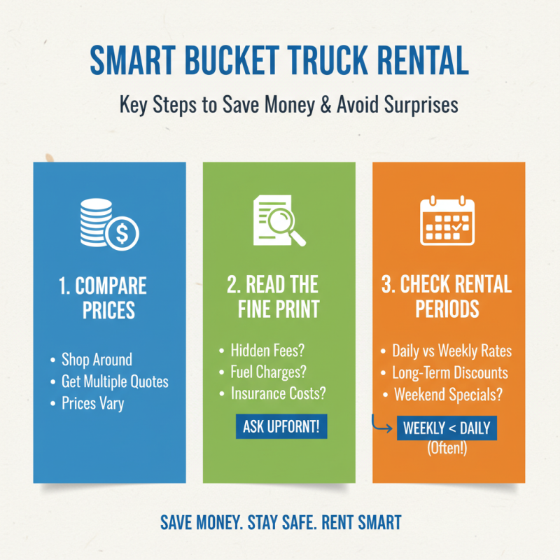 How to Choose the Best Bucket Truck Rental for Your Needs?