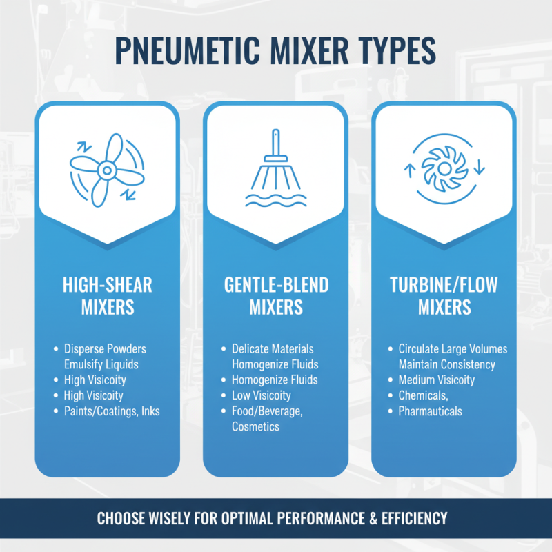 How to Choose the Right Pneumatic Mixer for Your Industrial Needs?