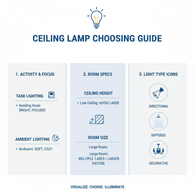 How to Choose the Perfect Ceiling Lamp for Your Home Lighting Needs?