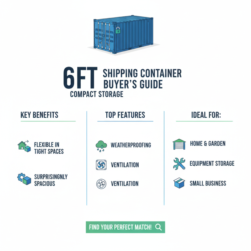 The Best 6ft Shipping Container Options for Your Storage Needs?