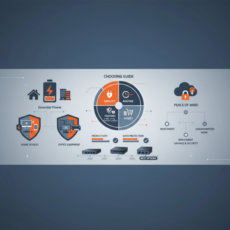 2026 Best UPS Battery Backup Options for Home and Office?