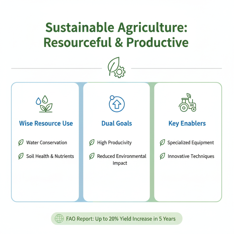 How to Choose the Right Farm Equipment for Sustainable Agriculture?