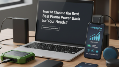 How to Choose the Best Phone Power Bank for Your Needs?