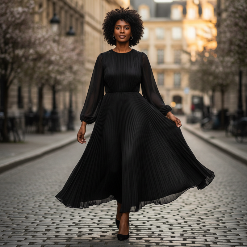 Top Black Pleated Dress Styles You Need to Know About?