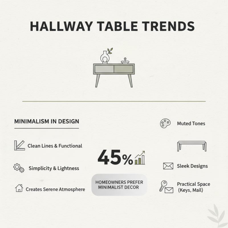 Top 10 Hallway Table Styles for Your Home Decor Needs?