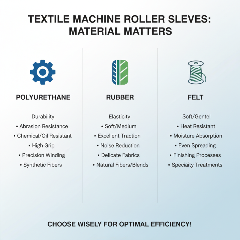 2026 How to Choose the Right Textile Machine Roller Sleeve?