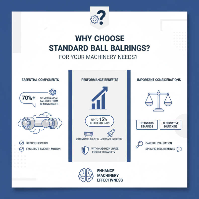 Why Choose Standard Ball Bearings for Your Machinery Needs?