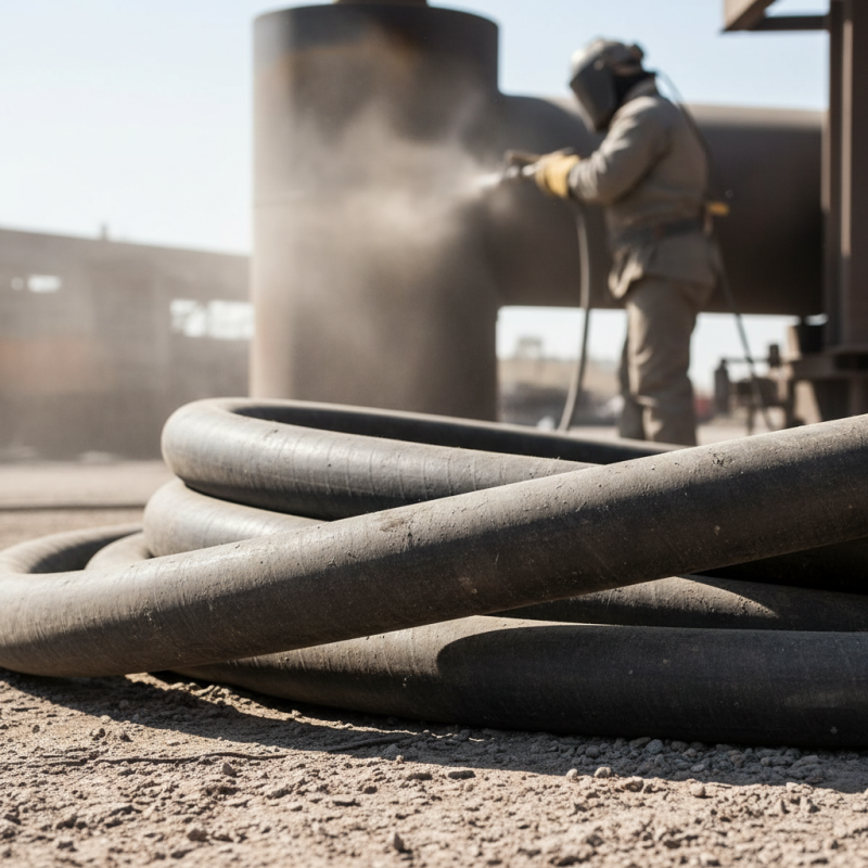 Top 10 Benefits of Sandblast Rubber Hose in Various Industries?