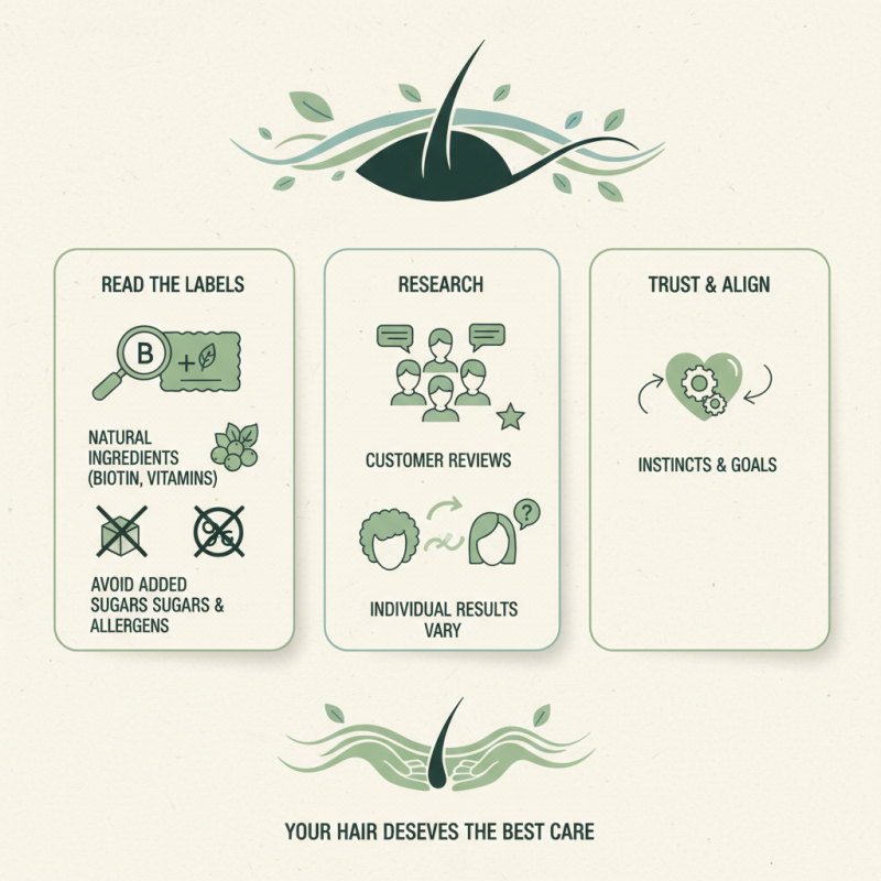 How to Choose the Best Hair Growth Gummies for Faster Results?