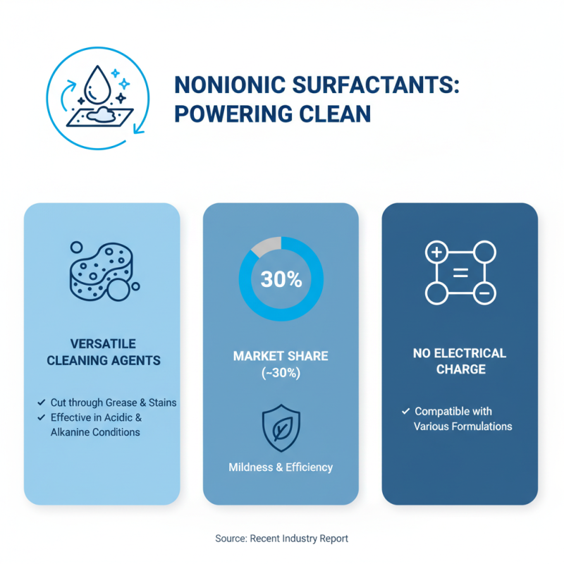 Top 10 Nonionic Surfactants for Effective Household Cleaning Solutions?