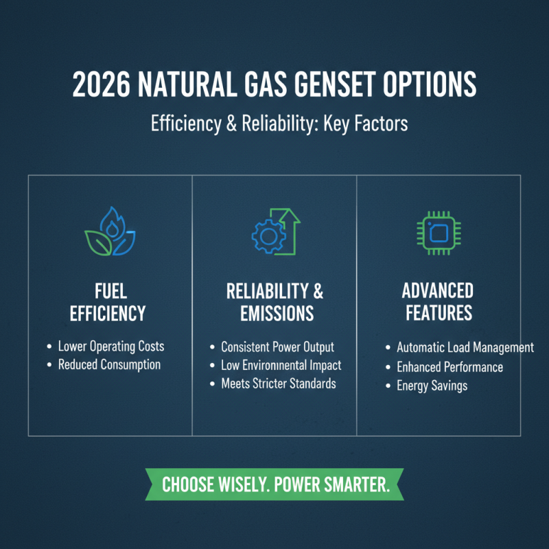 2026 Best Natural Gas Genset Options for Reliable Power Solutions?