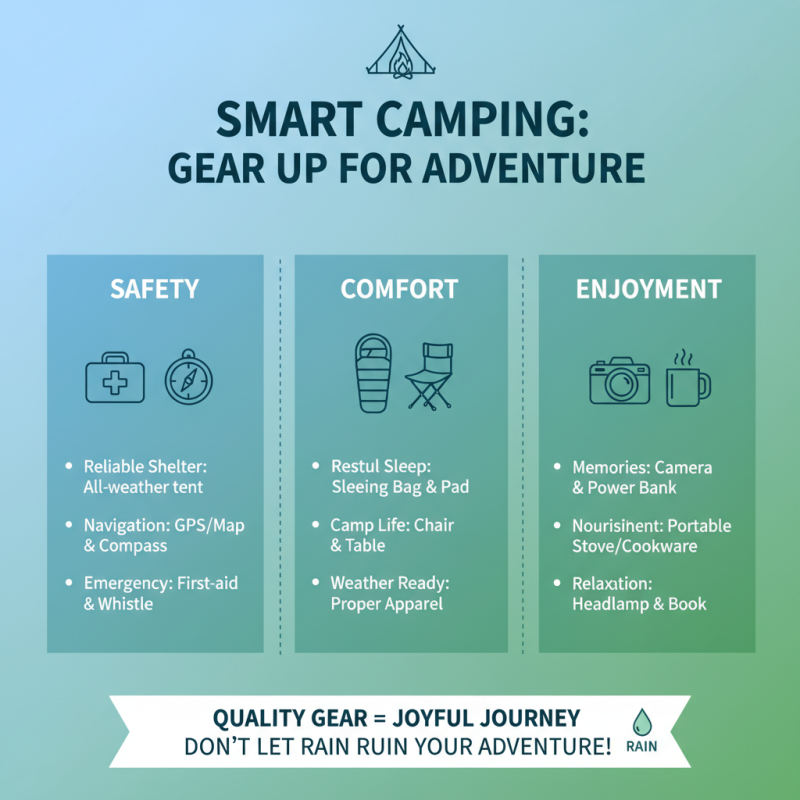 Why Is Choosing the Right Camping Equipment Important?