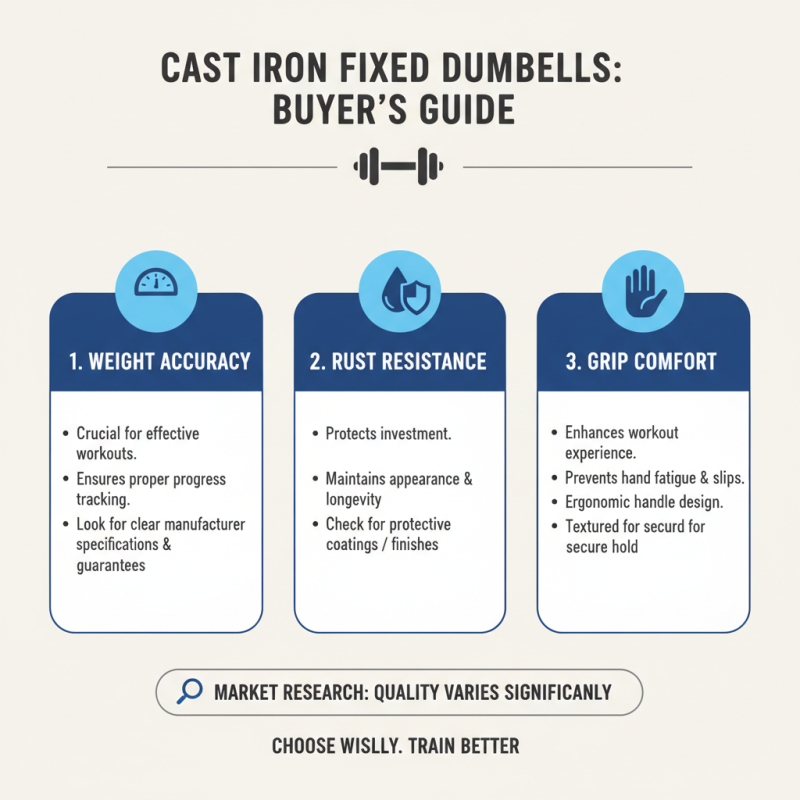 Ultimate Tips for Choosing Cast Iron Fixed Dumbbells for Your Home Gym