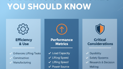 Top Electric Cable Hoist Features You Should Know?