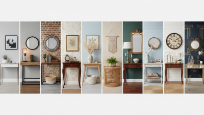 Top 10 Hallway Table Styles for Your Home Decor Needs?