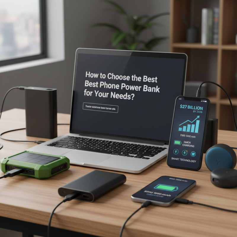 How to Choose the Best Phone Power Bank for Your Needs?