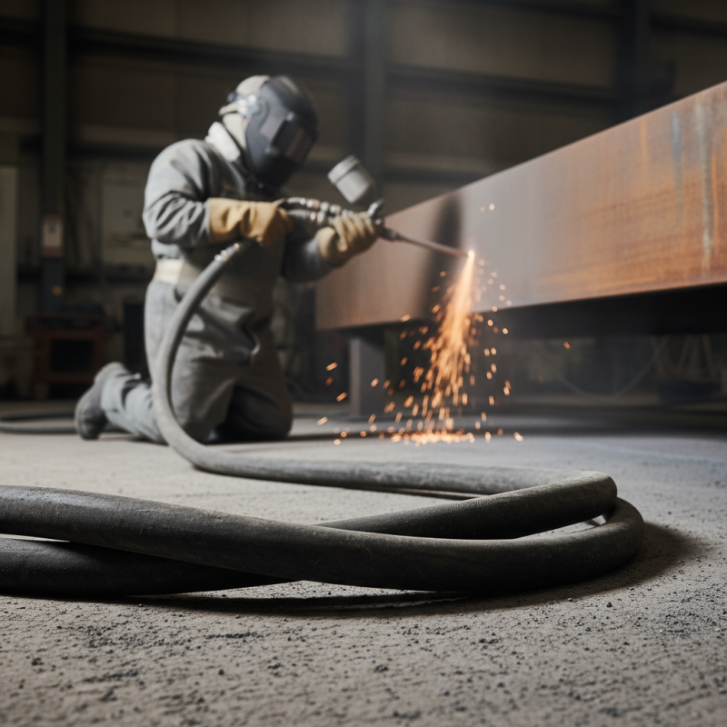 What is a Sandblast Rubber Hose and How is it Used?