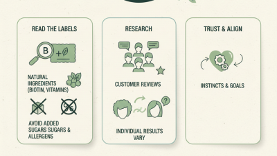 How to Choose the Best Hair Growth Gummies for Faster Results?