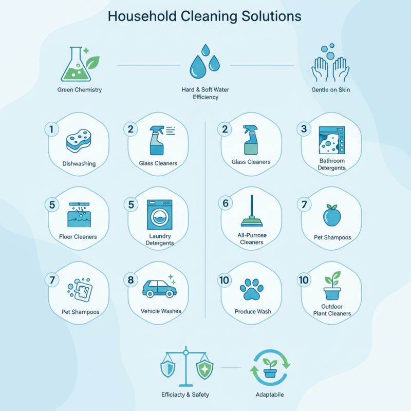 Top 10 Nonionic Surfactants for Effective Household Cleaning Solutions?