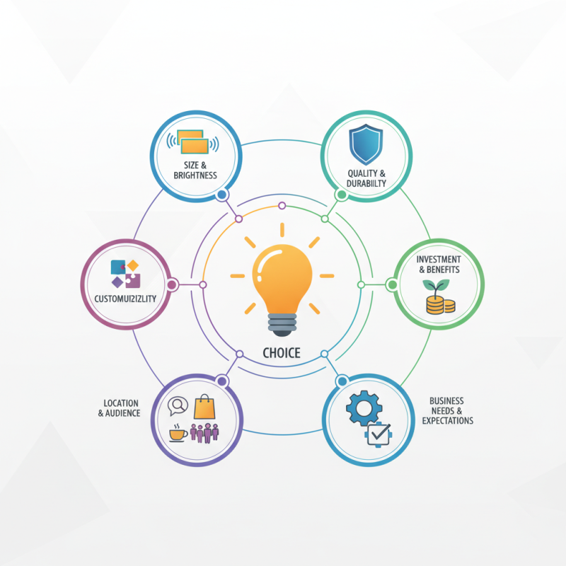 How to Choose the Best Led Sign Board for Your Business Needs?